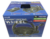 PS 4 Руль ARTPLAYS Street Racing Wheel Turbo C900 совместим с PS3, ПК, Xbox ONE, Xbox 360